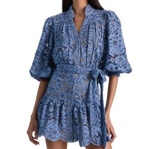 Alice and Olivia Cora Voluminous Tiered Dress